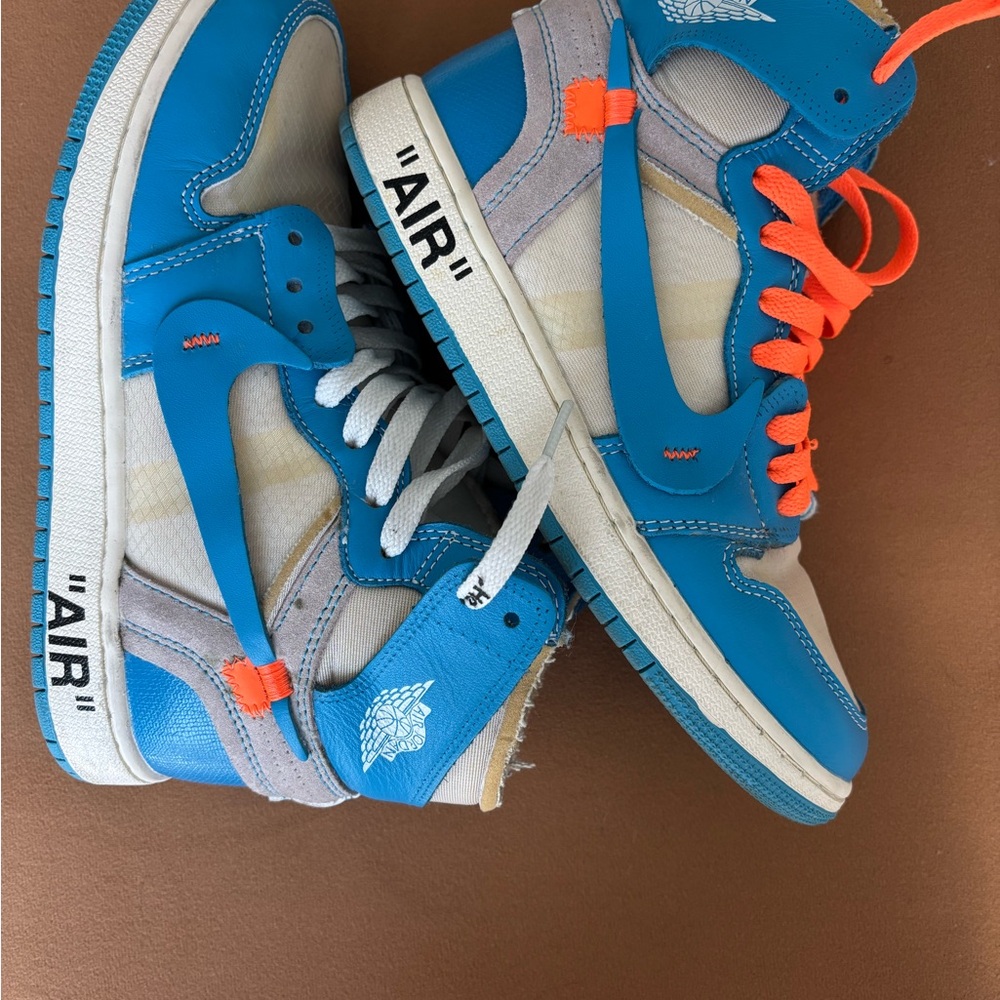 air jordan 1 off white powder blue 